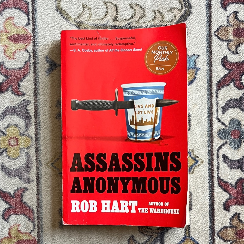 Assassins Anonymous Book by Rob Hart